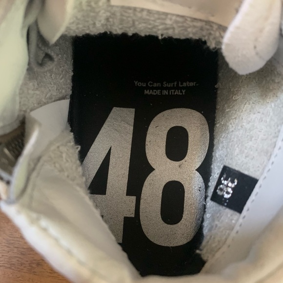 P448 Skate High Top Lisa Rainbow Sneakers - Picture 9 of 13